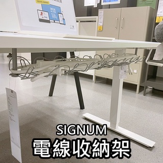 俗俗賣代購 IKEA 宜家家居 熱銷商品 CP值高 SIGNUM 電線收納架 延長線收納架 桌下整線器 桌下電線收納