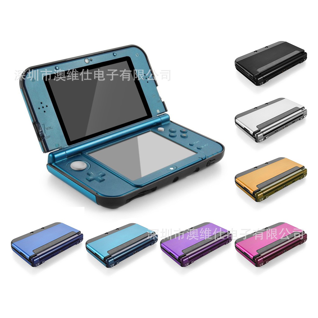 廠家直銷任天堂new 3ds Ll金屬保護殼3ds Xl分體塑料鋁殼9色 蝦皮購物