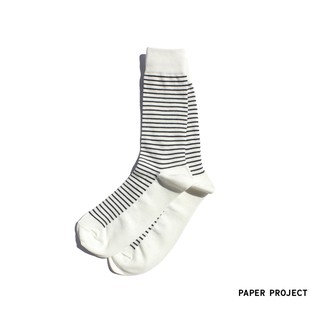 GOODFORIT/紐約PAPER PROJECT Nautical Stripe Socks紙紗條紋中筒襪/兩色