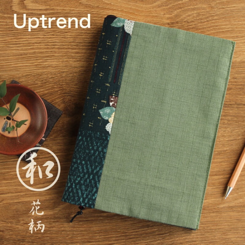 Uptrend 和花柄書衣 和歌山田舍暮吟a5 布書衣布書套 蝦皮購物