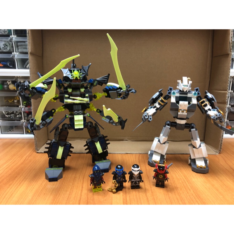 （蘆洲）LEGO 樂高 二手 70737 忍者系列 鈦機械人之戰 Titan Mech Battle