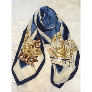 (台灣現貨)真絲緞面圍巾 ( 180 x 90 )(W224)