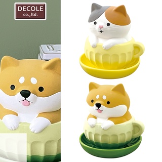 現貨🔥日本 DECOLE concombre 柴犬 貓 陶瓷 加濕器 擺飾 素燒陶器 免插電 環保加濕器