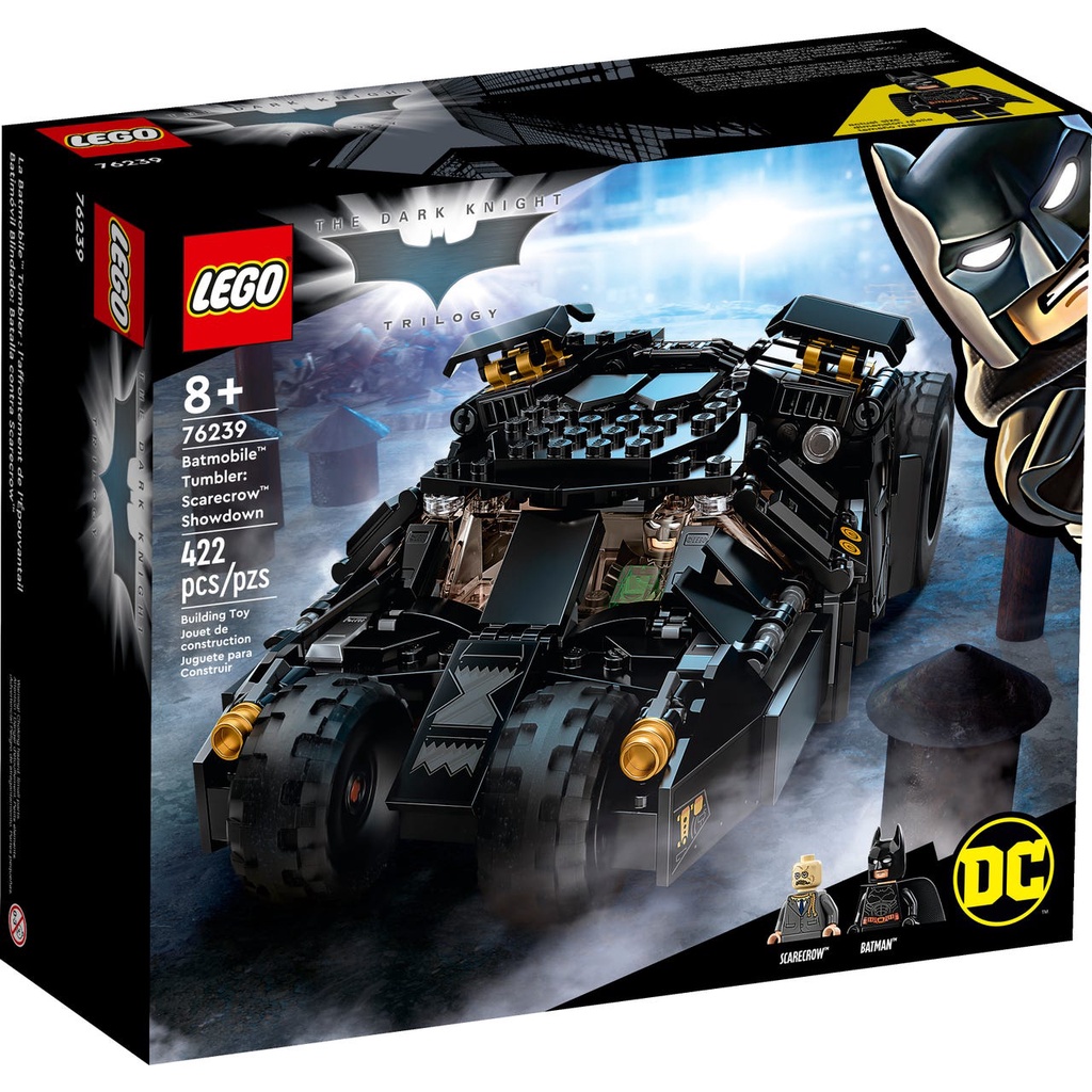 ㊕超級哈爸㊕ LEGO 76239 蝙蝠車：稻草人的對決 Super Heroes系列