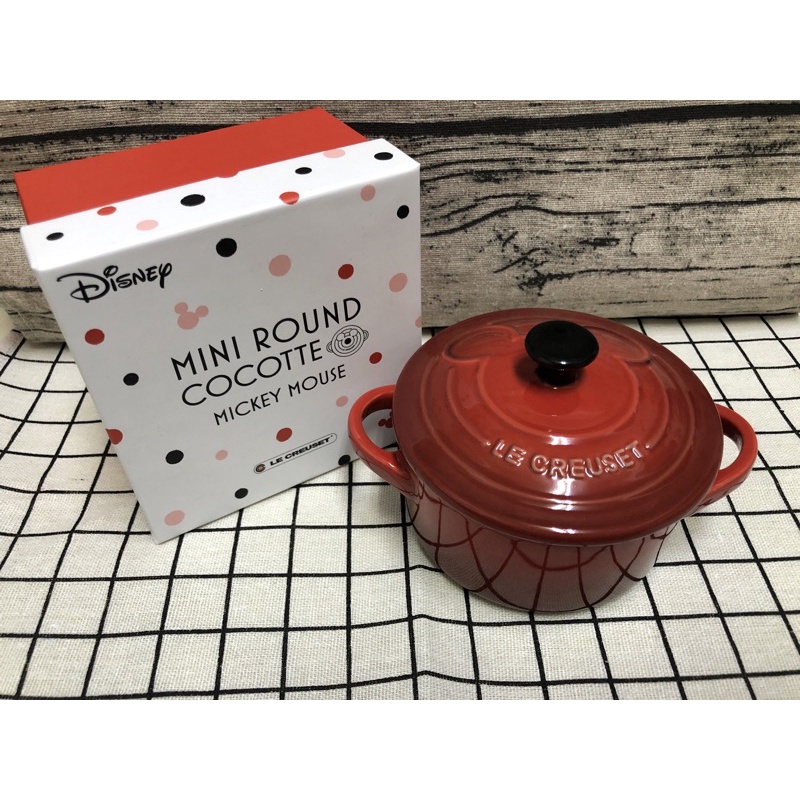 全新7-11&amp;Le Creuset 米奇聯名限量換購迷你圓烤盅