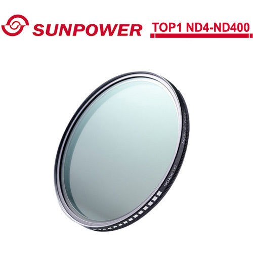 SUNPOWER TOP1 ND4-ND400 72mm 可調減光鏡【5/31前滿額加碼送】