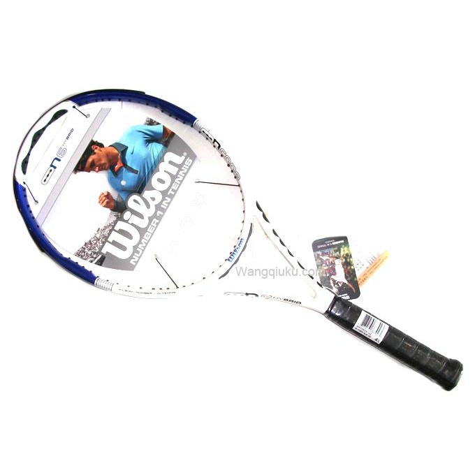 WILSON 網球拍 比賽級 N6 HYBRID 藍