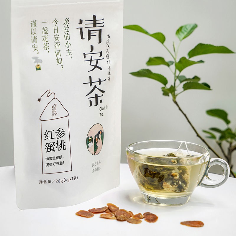 紅參蜜桃茶 烏龍茶白桃茶春夏花茶養生茶每日茶包 蝦皮購物