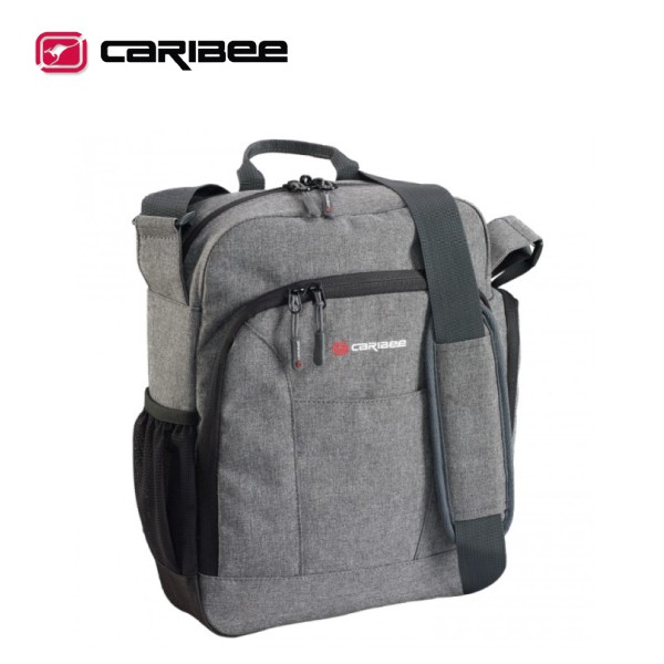 【Caribee 澳洲 DEPARTURE BAG 側背包《灰黑》】CE-1229/側背包/戶外/旅遊/悠遊山水