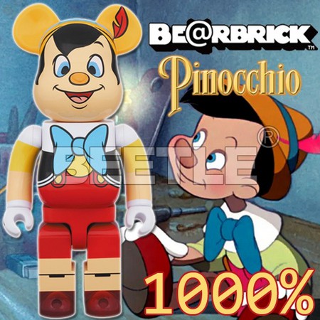 Beetle Be Rbrick 迪士尼pinocchio 小木偶皮諾丘木偶奇遇記1000 蝦皮購物