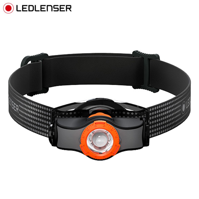 【LED LENSER 德國】MH3專業伸縮調焦頭燈 橘/登山燈/照明燈/200流明/502148 戶外/露營 萊德雷神