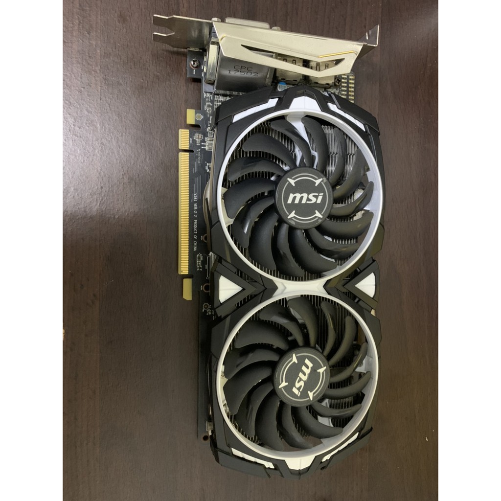 賣二手MSI RX 570 ARMOR 4G OC