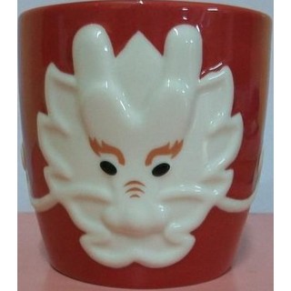 Starbucks 星巴克2012 龍年杯 龍杯 生肖杯 馬克杯 . 有 SKU 貼紙