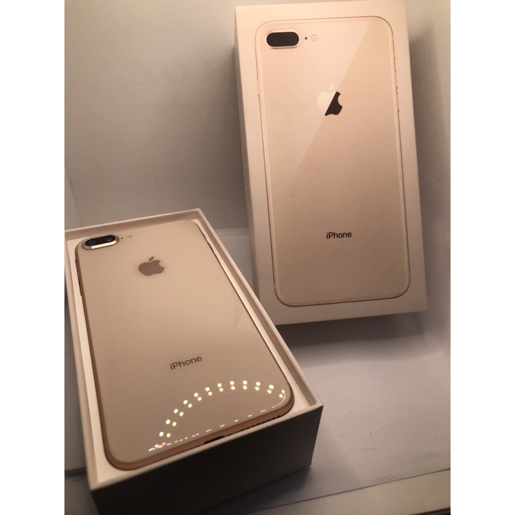 二手機 中古機 Apple iphone 8 Plus 5.5吋 64/128G 玫瑰金/黑色 iOS/蘋果/鏡面