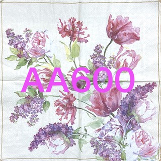 波弟木器彩繪拼貼/蝶古巴特餐巾紙/AA600/全圖美麗花朵