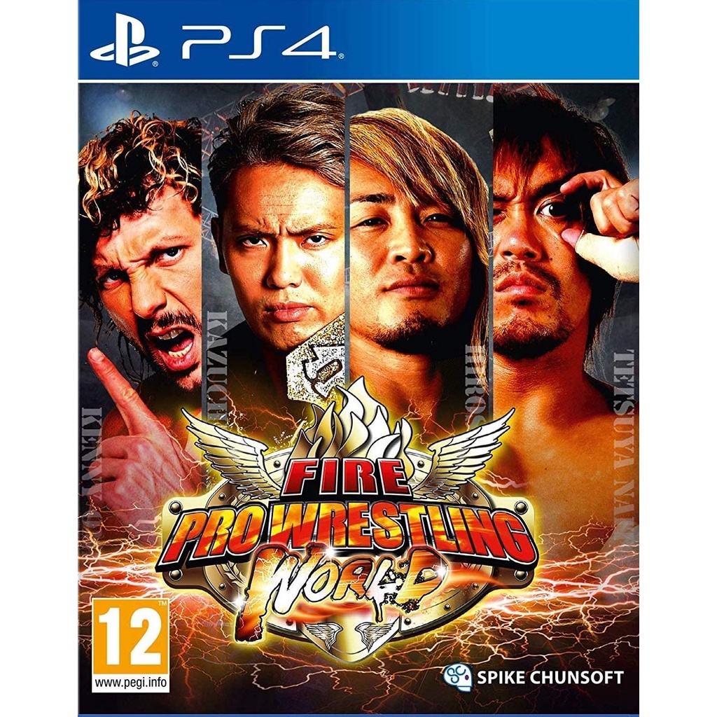 【艾達電玩】全新現貨 PS4 熱血摔角世界 FIRE Pro Wrestling World 歐版英文版