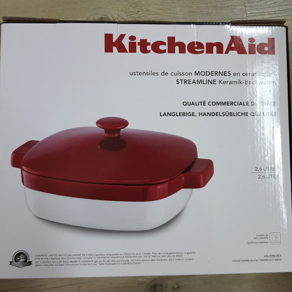 KitchenAid 2.8QT 陶瓷烤盤 全新  歡迎自取  kitchen Aid陶瓷烤盤