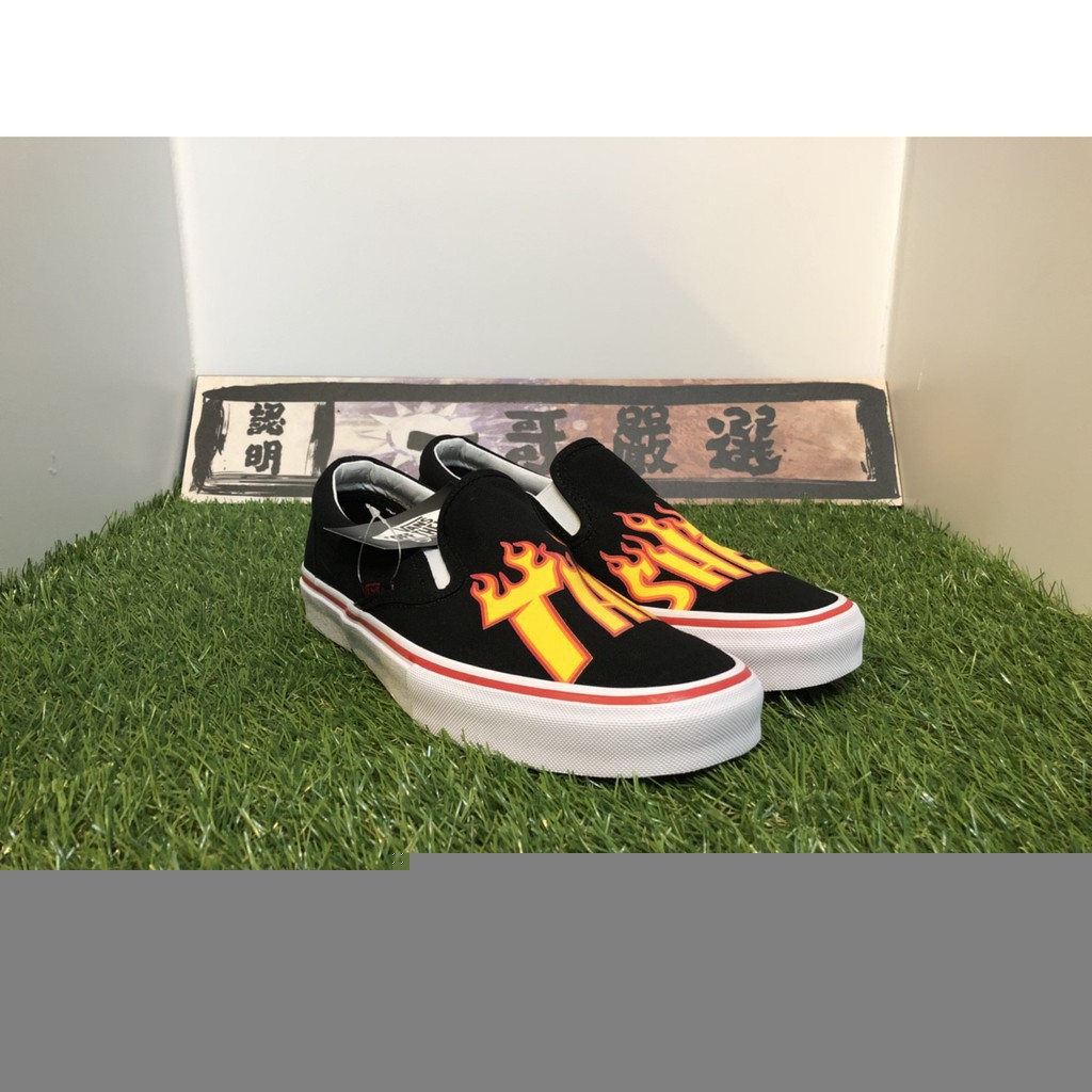 vans x thrasher slip on pro