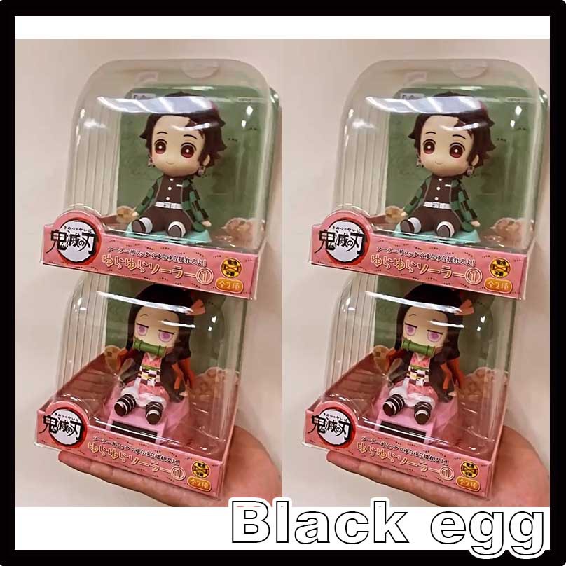 【黑蛋】現貨 日版 FuRyu 景品 鬼滅之刃 太陽能搖頭公仔 竈門炭治郎 竈門禰豆子 公仔 全2種
