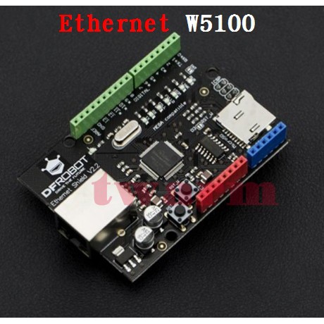 DFR原廠 Ethernet W5100 開發板（Arduino兼容） 支持MEGA2560 (DFR125)