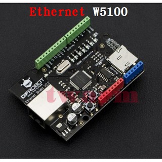 DFR原廠 Ethernet W5100 開發板（Arduino相容） 支援MEGA2560 (DFR125)