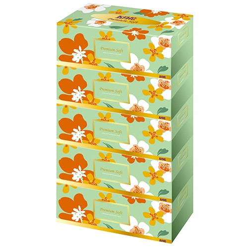 【史代新文具】五月花 180抽 親肌感 盒裝面紙(1袋5盒)