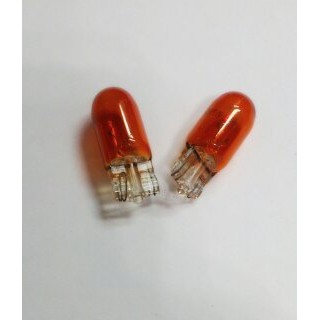 機車燈泡t10 小叉泡燈泡方向燈小燈橘色白光 清光 蝦皮購物
