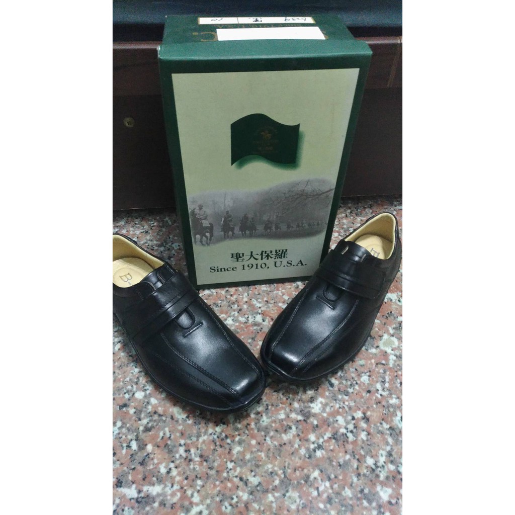 聖大保羅 SANTA BARBARA 40號  全新 男士皮鞋  台灣製造 牛皮鞋墊 POLO&amp;RACQUET