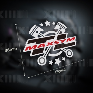 XIII_SYM 三陽 Maxsym TL 雙缸造型車貼