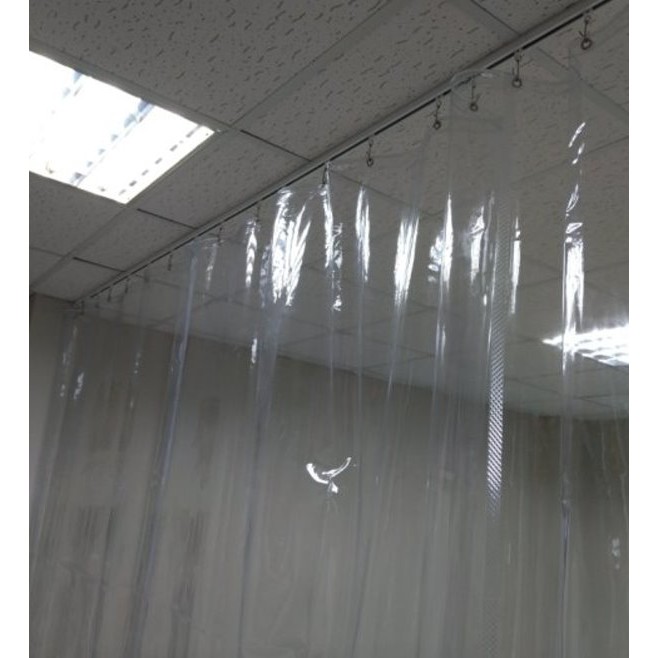 全透明帆布 透視100 拉簾 可隔冷氣 防水 簡便又便宜 蝦皮購物