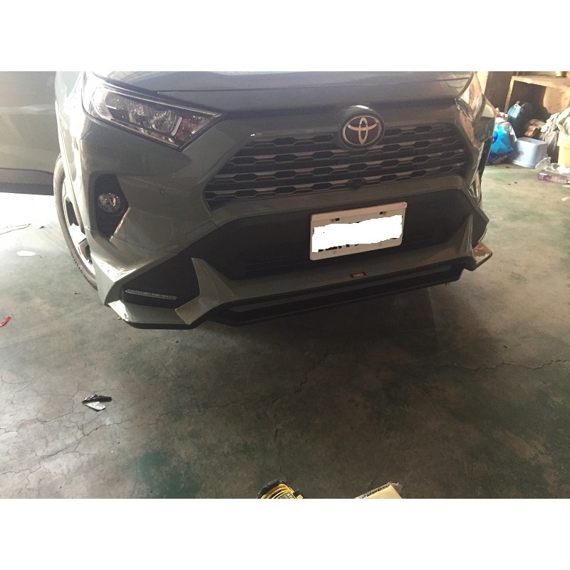 (柚子車鋪) 豐田 2019-2020 RAV4 5代 TRD 樣式 日行燈 前下巴 後下巴 報價含烤漆