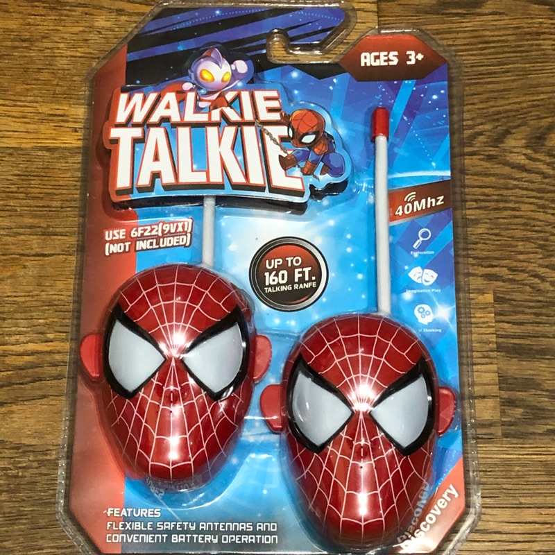 蜘蛛人 對講機玩具 3Y