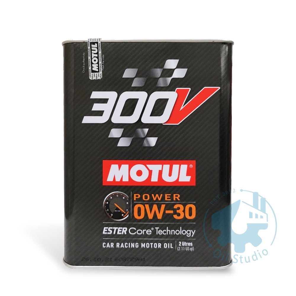 【美機油】MOTUL 300V POWER 0W30 雙酯類 全合成 Ester 2L 法國