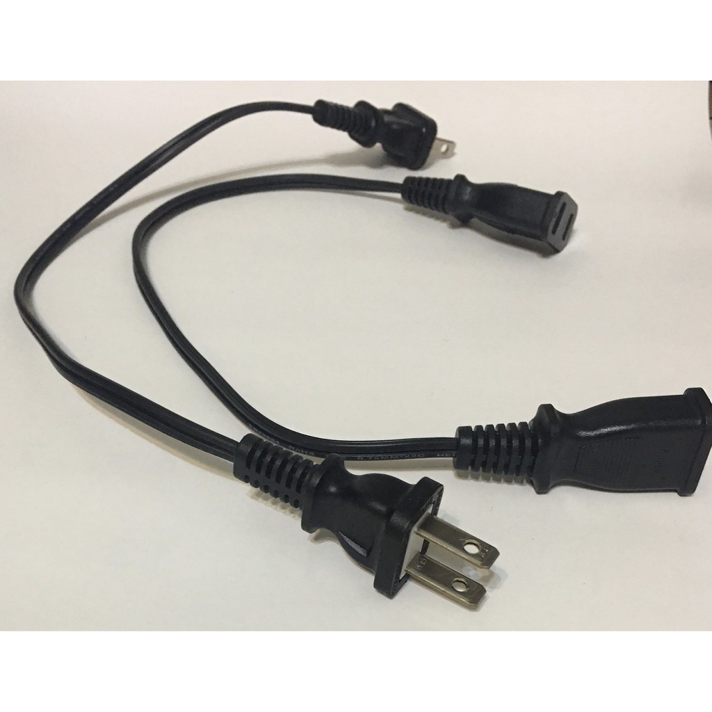 RoHs認證 台灣製 帶線母插 帶線插頭 公插頭 母插頭 公母插頭 監視線材 監控線材 AC電源線