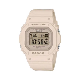 【柏儷鐘錶】CASIO Baby-G 電子錶 方型電子錶 更小更薄更可愛 粉嫩 BGD-565-7