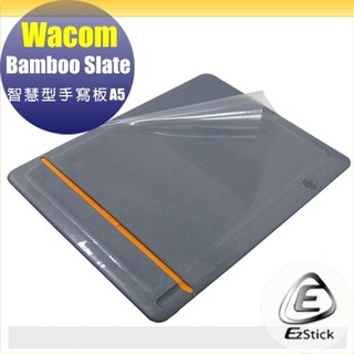 【Ezstick】Wacom Bamboo Slate 智慧型手寫板 A5 小 專用 透氣機身保護貼(機身貼)