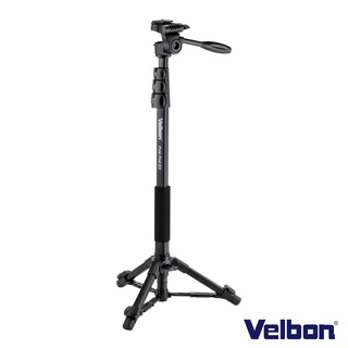 Velbon POLE POD EX 單腳架組(含雲台)-公司貨 專利三腳支撐架延伸系統 《2魔攝影》