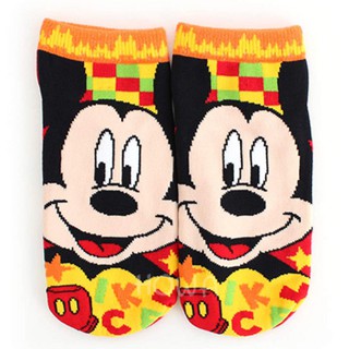 【Disney迪士尼】米奇米妮唐老鴨直版襪(15-22&22-24cm)《泡泡生活》