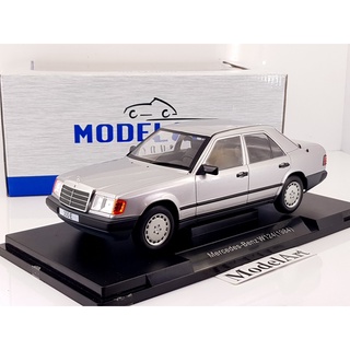 【模型車藝】1/18 Model Car Group(MCG) Mercedes-Benz E系 300E(W124)銀