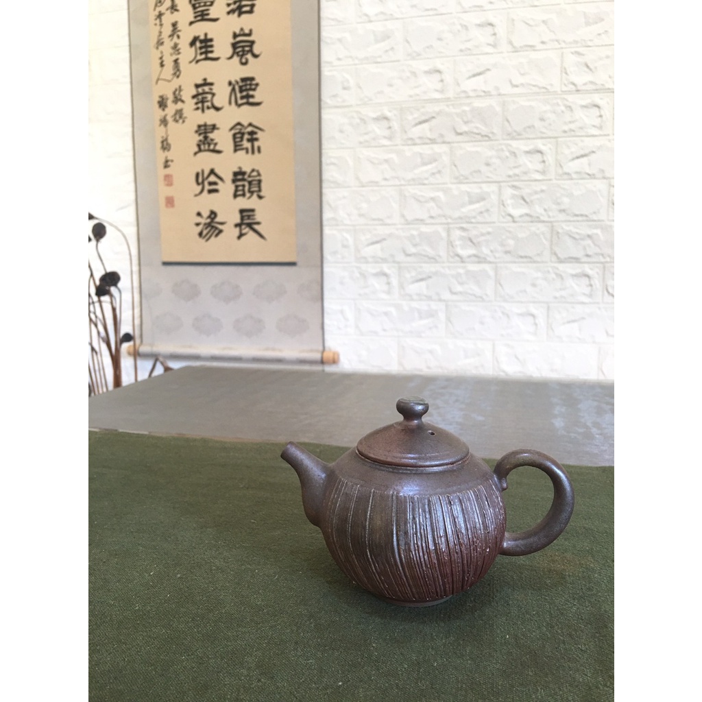 【森嵐選物】黃佩儀老師創作 手拉胚柴燒茶壺