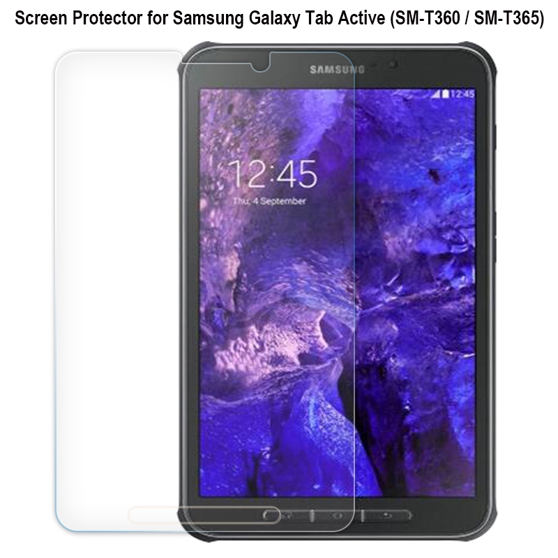SAMSUNG 屏幕保護膜適用於三星 Galaxy Tab Active 鋼化玻璃屏幕保護膜 SM-T360 SM-T3