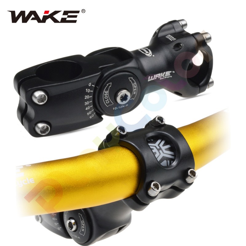 【WAKE 可調式龍頭】90mm 鋁合金 31.8mm 25.4mm 可調式 增高 龍頭 豎管 立管