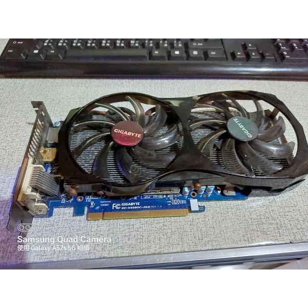 Gigabyte GTX660 2GD5 品項良好 燒機測試10分鐘後功能正常 無任何問題