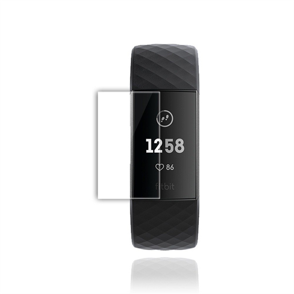 適用於Fitbit Charge 3 4 TPU 全覆蓋保護膜 屏幕保護貼 高清軟貼膜