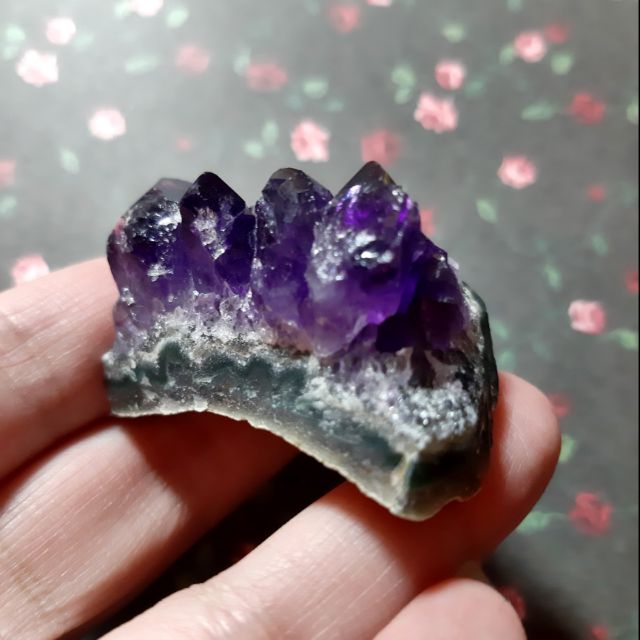 《秀晶石》天然水晶 烏拉圭ESP 迷你紫水晶片 紫晶鎮 消磁 鎮宅 招財 招貴人