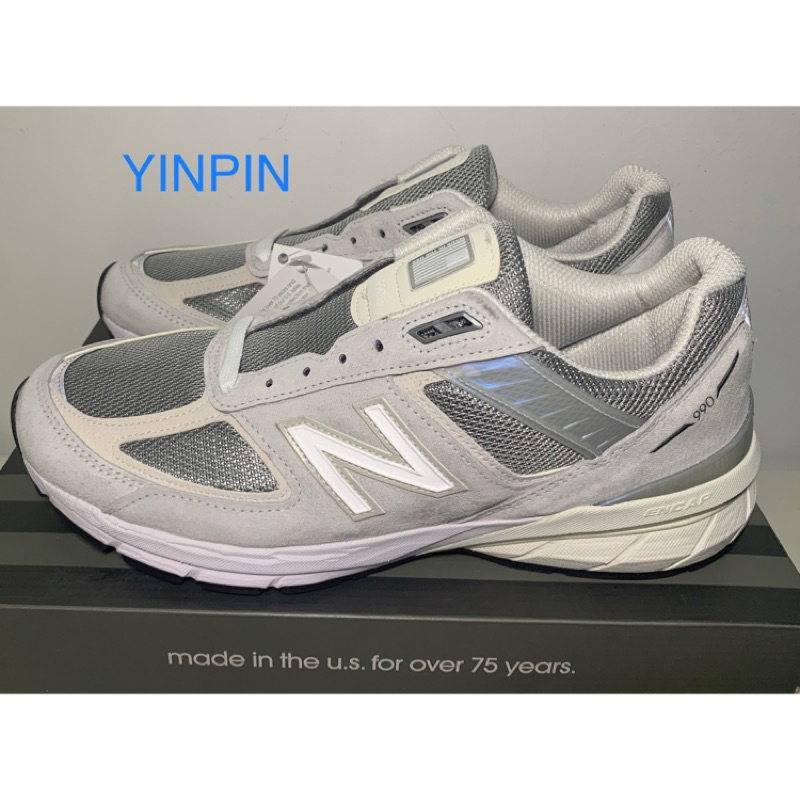 現貨 紐巴倫 NEW BALANCE M990 V5 NA5 淺白灰 元祖灰 327 1300 991 992 993