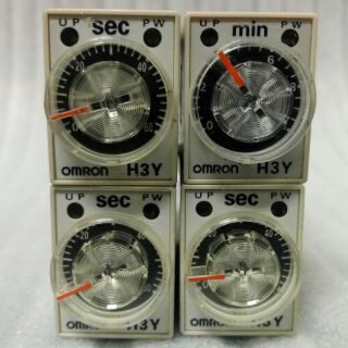 🌞二手現貨保固OMRON歐姆龍H3Y-2 2極 AC110V AC220V DC12V DC24V小型計時器TIMER