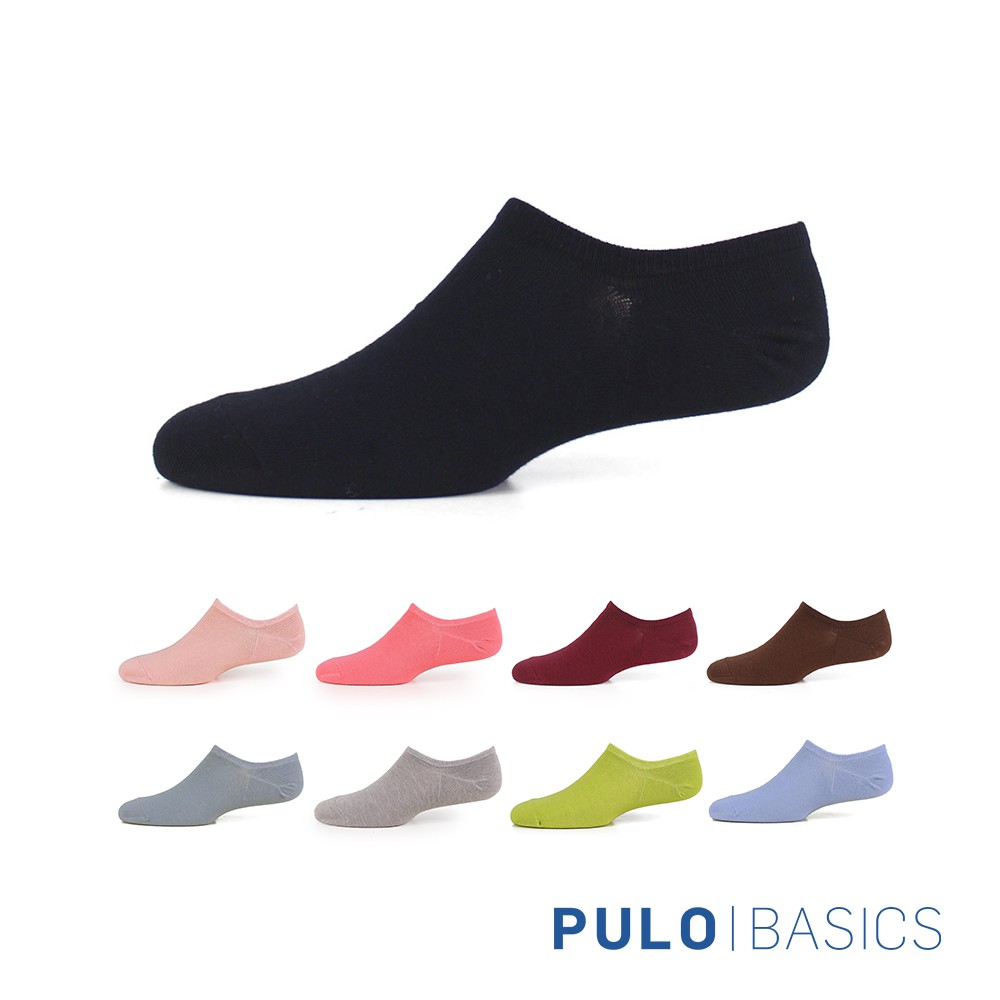 PULO-純棉細針隱形裸襪 隱形襪 低筒 船型 涼爽透氣