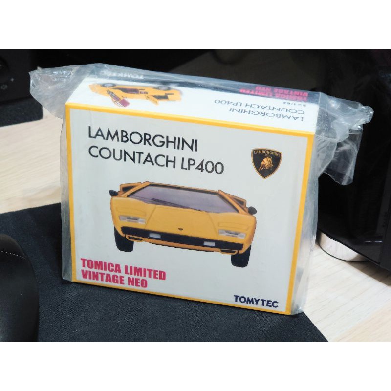Tomica Limited Vintage Neo Lamborghini Countach LP400 黃色 TLV