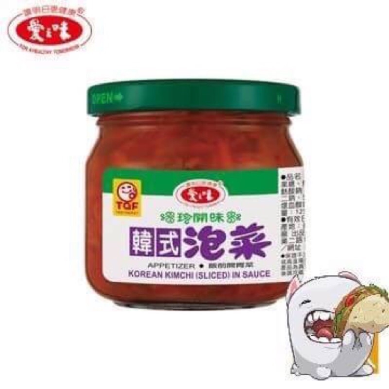 愛之味韓式泡菜190g